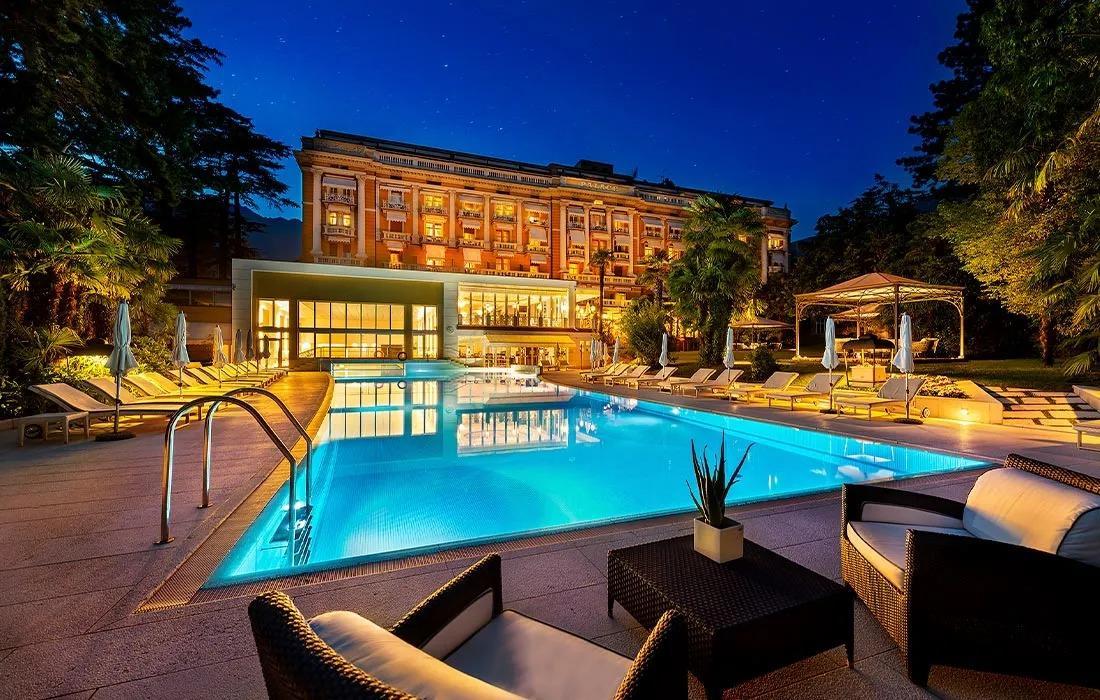 Palace Hotel Meran Exterior foto